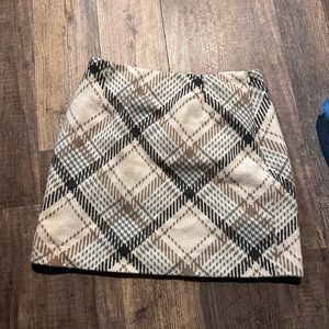 Plaid Skirt